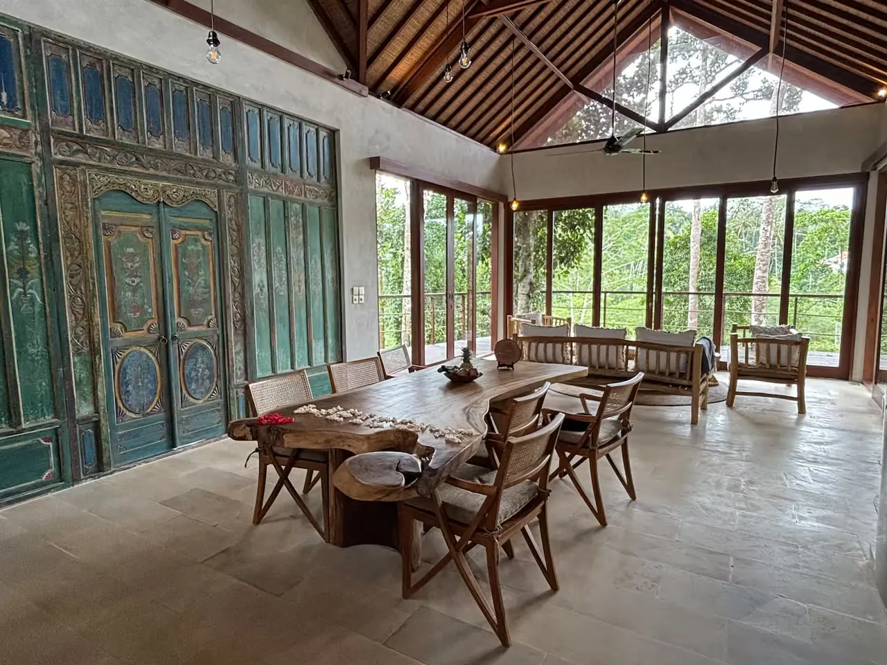 spacious living room